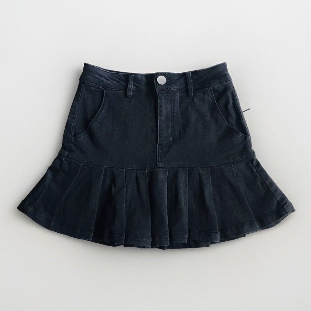 RSQ Pleated Denim Black Cheer Skirt Size‎ Small - Picture 5 of 10